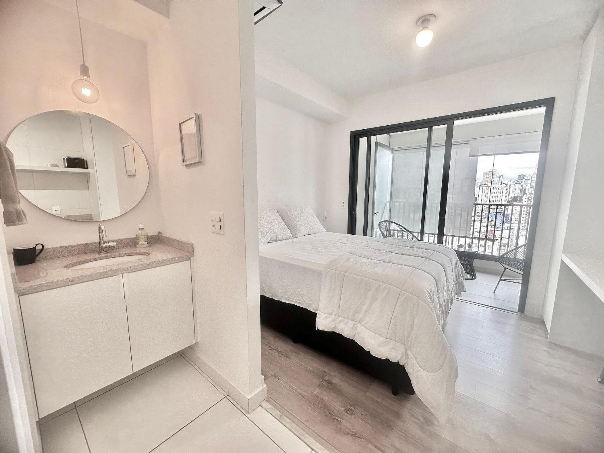 Com Coworking, Piscina E Vista Da Apartment